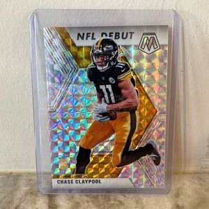 Chase claypool Panini rookie card Mosaic PRIZM